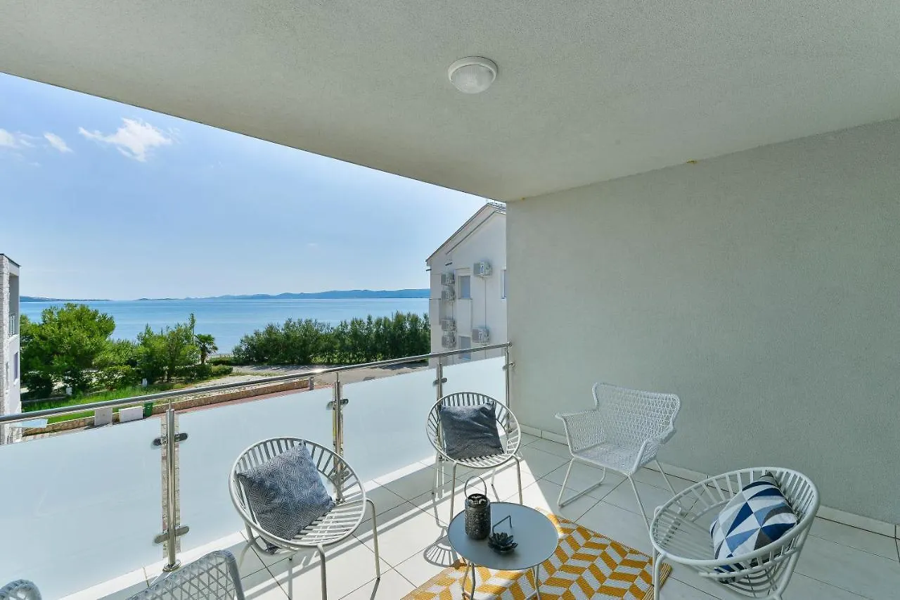 New! Beachfront Villa Klaudija, Sukosan